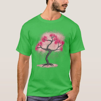Sakura Tree Japanse cultuur Fan1167 T-shirt