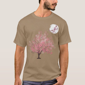 Sakura Tree Japanse lente Cherry Blossom Fl T-shirt