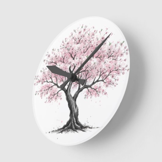 Sakura Tree Ronde Klok (Hoek)