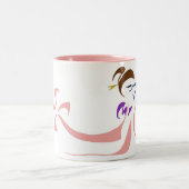 Sakura Tweekleurige Koffiemok (Center)