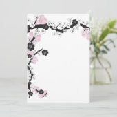 Sakura Uitnodiging (Staand voorkant)