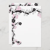 Sakura Uitnodiging (Voorkant / Achterkant)