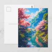 Sakura Utsuru Seiryū Briefkaart (Voorkant / Achterkant)