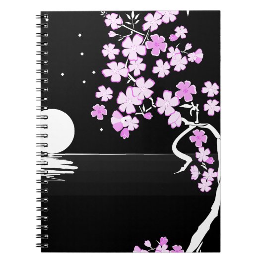 Sakura van de Nacht Notitieboek (Voorkant)