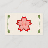 Sakura Visitekaartje (Achterkant)