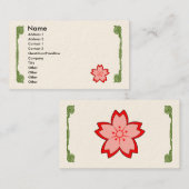 Sakura Visitekaartje (Voorkant / Achterkant)