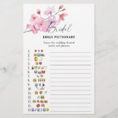 Sakura - vrijgezellenfeest emoji pictionary game (Voorkant)