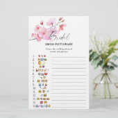 Sakura - vrijgezellenfeest emoji pictionary game (Staand voorkant)