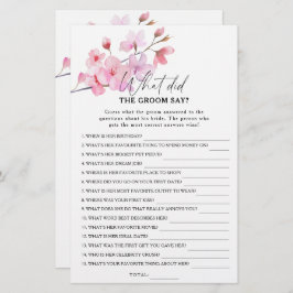 Sakura - Wat zei de bruidegom tegen het bruidsspel