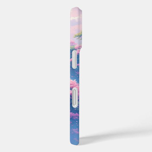 Sakura Waterfall Paradise Case-Mate iPhone Case (Achterkant / Rechts)