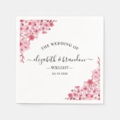 Sakura Wedding – Cherry Blossom Theme Servet (Voorkant)