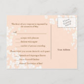 Sakura: Wedding RSVP Briefkaarten (Achterkant)