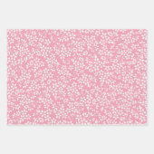 SAKURA Wrapping Paper Flat Sheet Set van 3 (Voorkant)