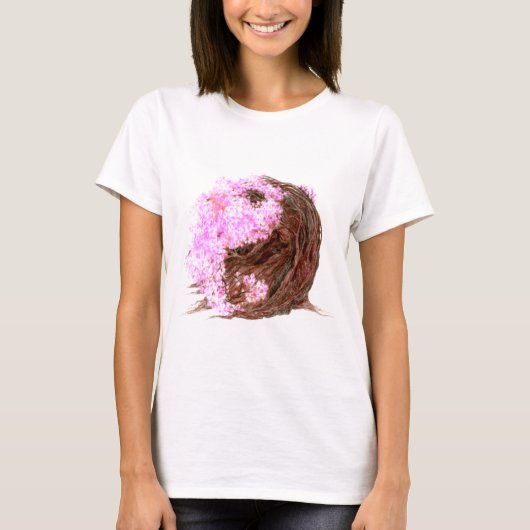 Sakura Yin Yang T-shirt (Voorkant)