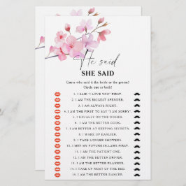 Sakura zei dat ze vrijgezellenfeest spel zei