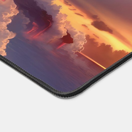 Sakura zonsondergang bureaumat (Hoek)