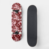 Sakurafubuki Sakura Petals Pattern Persoonlijk Skateboard (Voorkant)