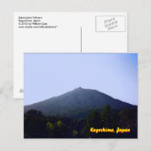 Sakurajima Volcano Briefkaart (Voorkant / Achterkant)