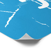 Sakurajima Volcano Japan poster van vintage-reizen (Hoek)