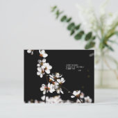 Sakurbloemen Briefkaart (Staand voorkant)