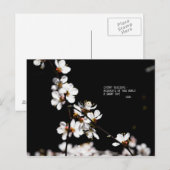 Sakurbloemen Briefkaart (Voorkant / Achterkant)