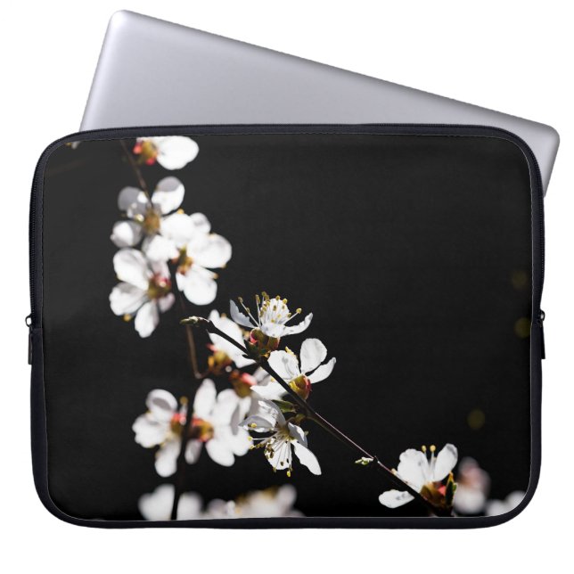 Sakurbloemen Laptop Sleeve (Voorkant)