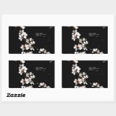 Sakurbloemen Rechthoekige Sticker (Vel)