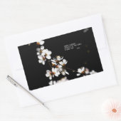 Sakurbloemen Rechthoekige Sticker (Envelop)