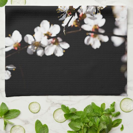 Sakurbloemen Theedoek (Gevouwen)