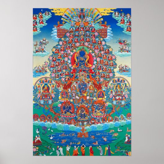 Sakya Refuge Tree Poster (Voorkant)