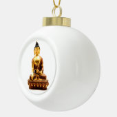 Sakyamuni Buddha Keramische Bal Ornament (Rechts)