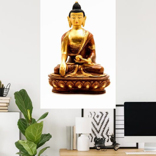 Sakyamuni Buddha Poster (Thuiskantoor)