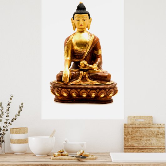 Sakyamuni Buddha Poster (Keuken)