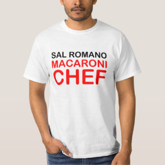 Sal Romano Macaroni Chef Herdenking Shirt