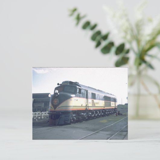 SAL RR Baldwin "Centipede" Briefkaart (Staand voorkant)