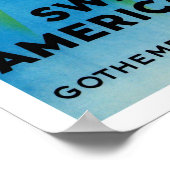 SAL ~ Swedish American Line Poster (Hoek)