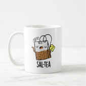 Sal-tea Funny Tea Pun Koffiemok (Links)
