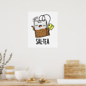 Sal-thee Grappige Thee Grappenmaker Poster (Keuken)