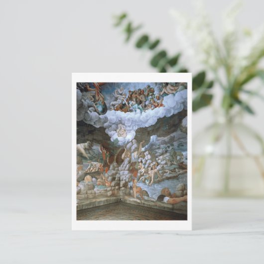 Sala dei Giganti (fresco) (zie ook 78482-88) Briefkaart (Staand voorkant)