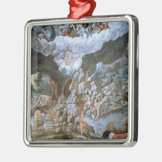 Sala dei Giganti (fresco) (zie ook 78482-88) Metalen Ornament (Links)