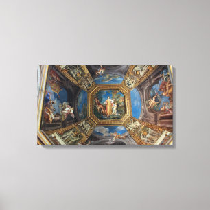 Sala delle Muse Vatican Museum Canvas Afdruk