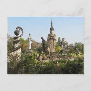 Sala Keo Kou, Nong Khai, Thailand Briefkaart