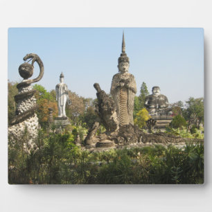Sala Keo Kou, Nong Khai, Thailand Fotoplaat