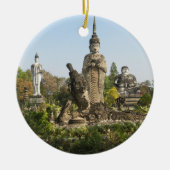 Sala Keo Kou, Nong Khai, Thailand Keramisch Ornament (Voorkant)