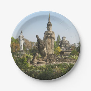 Sala Keo Kou, Nong Khai, Thailand Papieren Bordje