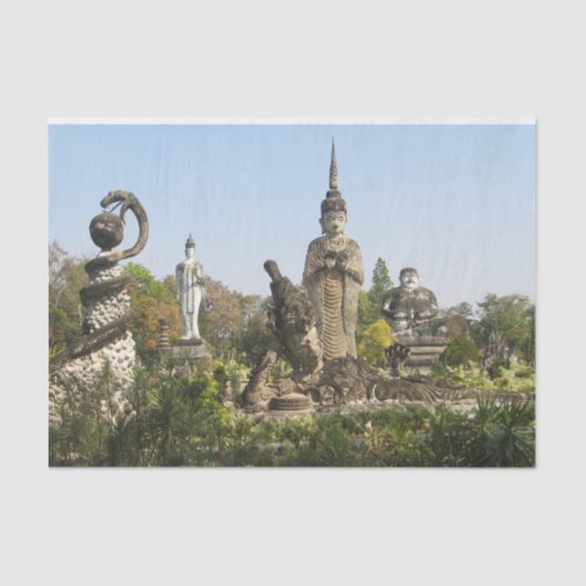 Sala Keo Kou, Nong Khai, Thailand Tissuepapier (Voorkant)