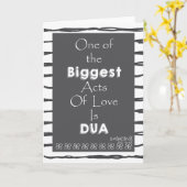 Salaam & Dua - Daad van Liefde Kaart (Gele Bloem)