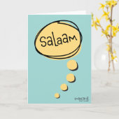 Salaam & Dua - Eenvoudig Kaart (Gele Bloem)