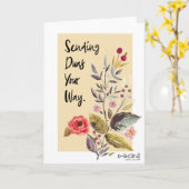 Salaam & Dua - Flowers Kaart (Gele Bloem)