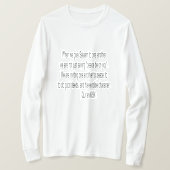 Salaam Message T-Shirt (Design voorkant)